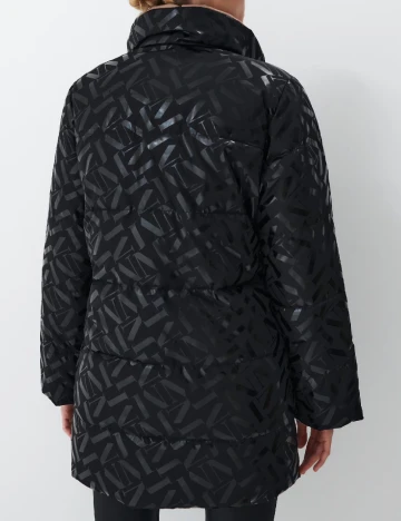 Geaca Reserved, crem/negru