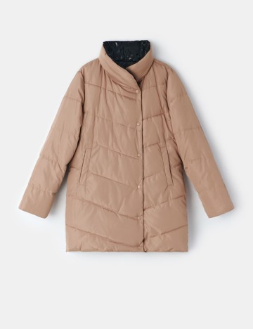 Geaca Reserved, crem/negru