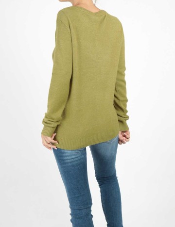 Bluza Vila, verde, S