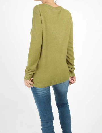 Bluza Vila, verde, S