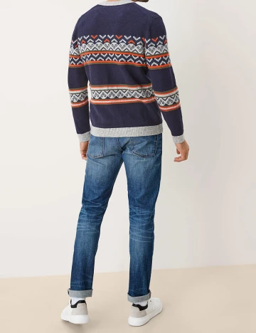 Pulover s.Oliver, bleumarin, XXL Albastru