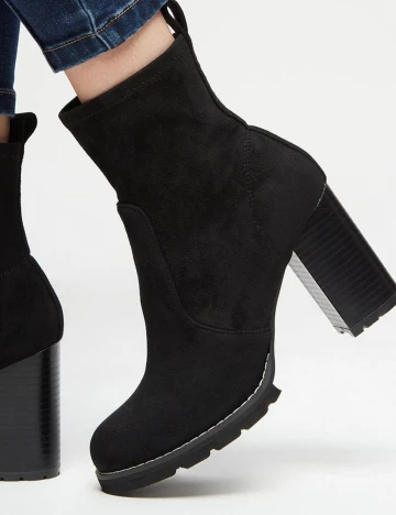 Botine Faith, negru, 39 Negru