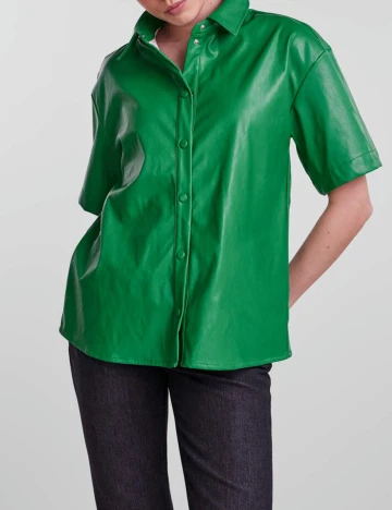 Camasa Pieces, verde, L