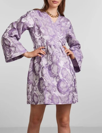 Rochie scurta Pieces, mov, L