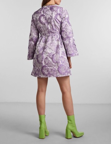 Rochie scurta Pieces, mov, L