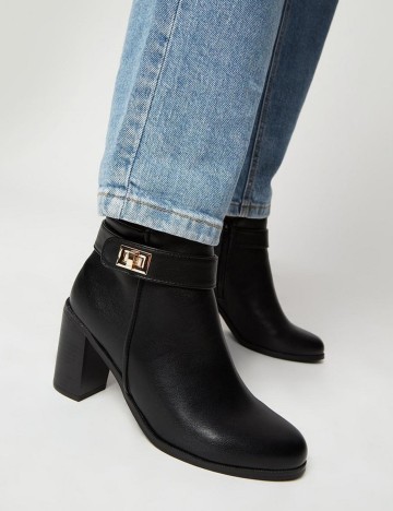 Botine Dorothy Perkins, negru, 37