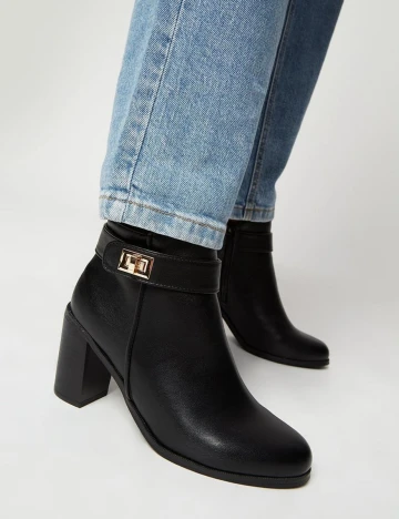 Botine Dorothy Perkins, negru, 37