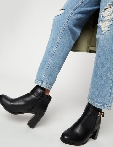 Botine Dorothy Perkins, negru, 37
