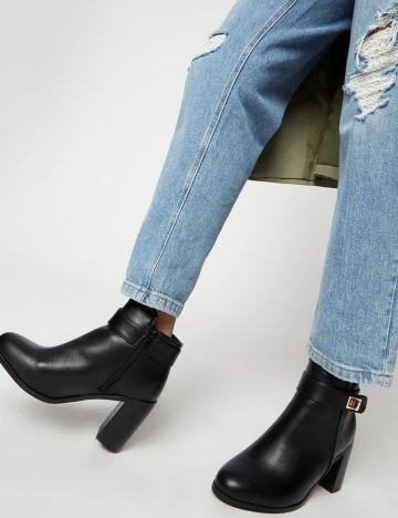 Botine Dorothy Perkins, negru, 37