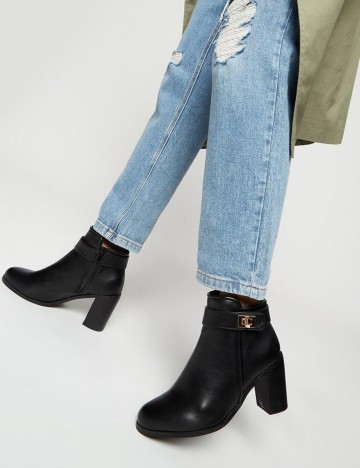 Botine Dorothy Perkins, negru, 37