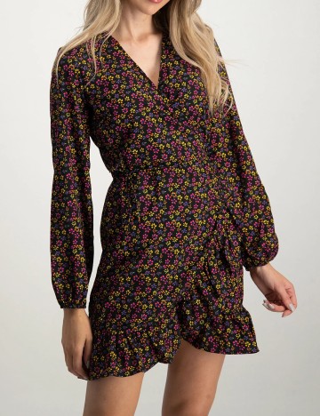 Rochie scurta Pieces, floral