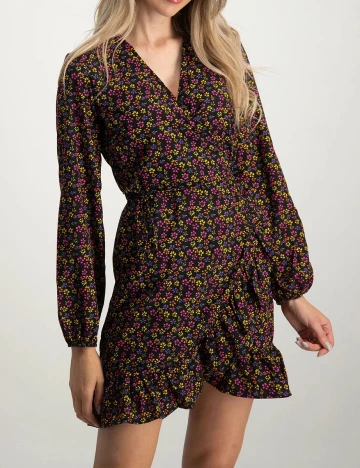 Rochie scurta Pieces, floral