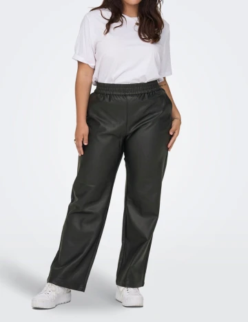 Pantaloni Only Carmakoma, negru, 54