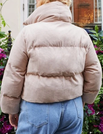 Geaca SHEIN CURVE, roz pal, 1 XL