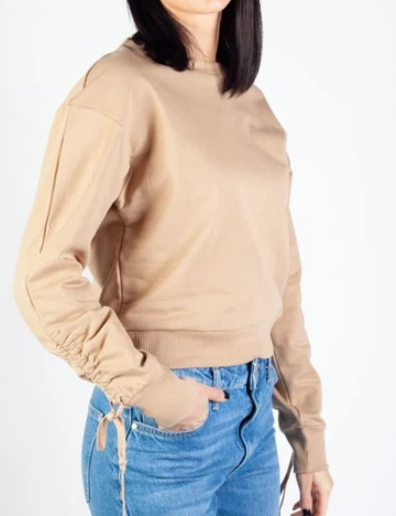 Bluza Only, maro deschis, S