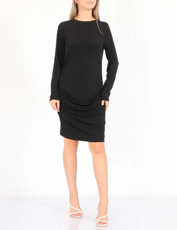 Rochie scurta Jacqueline de Yong, negru, L