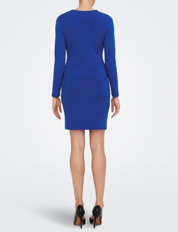 Rochie scurta Jacqueline de Yong, albastru, M