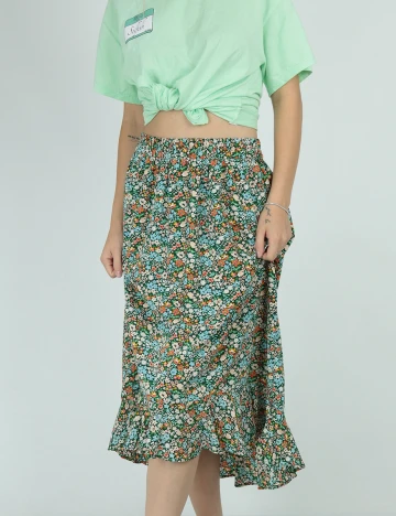 Fusta Pieces, floral, S