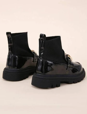 Ghete Shein Kids, negru, 36