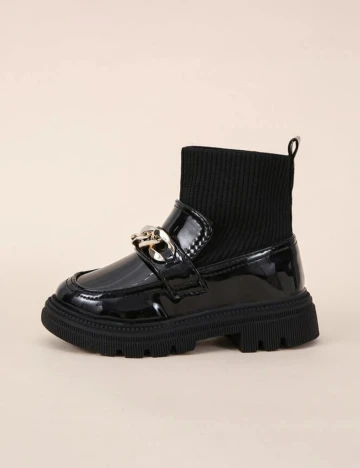 Ghete Shein Kids, negru, 36