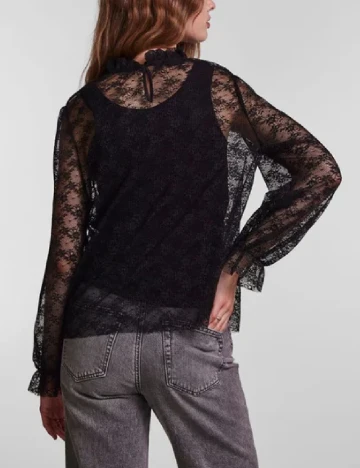 Bluza Pieces, negru, M