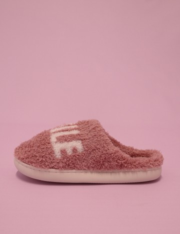 Papuci de casa SHEIN, roz, 38-39