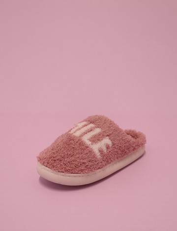 Papuci de casa SHEIN, roz, 38-39