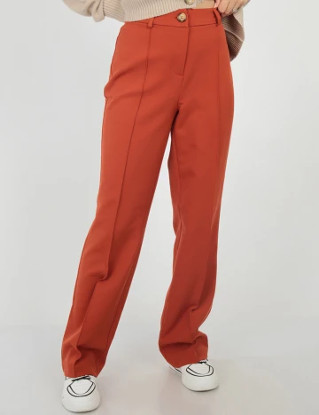 Pantaloni Jana Ina Fashion, caramiziu, 36