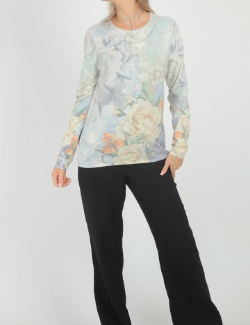Bluza Ovanti, floral, 36