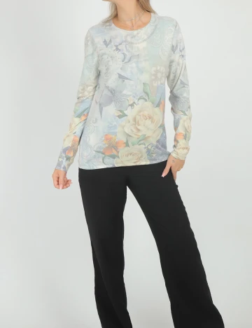 Bluza Ovanti, floral, 36