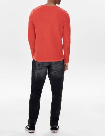 Bluza Only, portocaliu, S