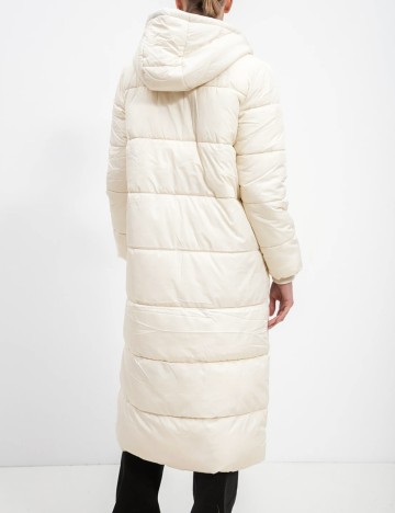 Geaca Pieces, crem, XS