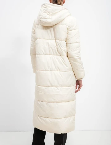 Geaca Pieces, crem, XS