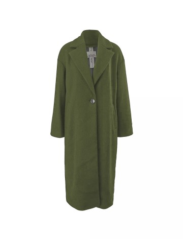 Palton Comma, verde, 44