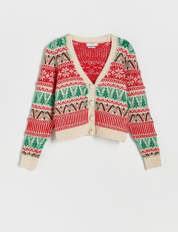 Cardigan Reserved, mix culori, S