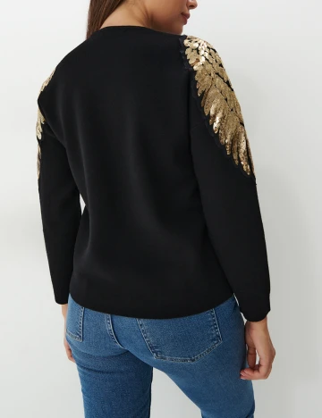 Bluza Mohito, negru, XXS
