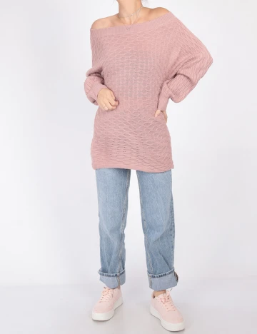 Bluza SHEIN, roz pudra, M