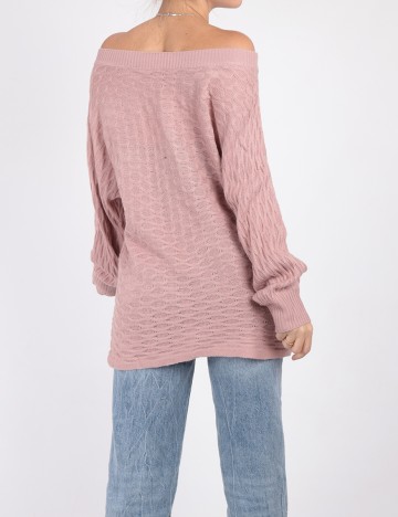 Bluza SHEIN, roz pudra, M