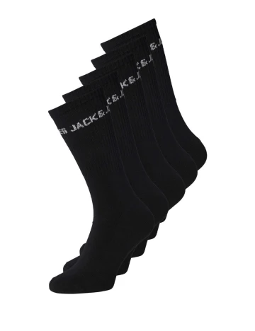 Set sosete Jack&Jones, negru, 38/43 Negru