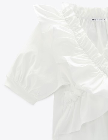 Camasa Zara, alb, L