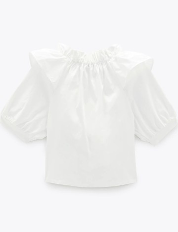 Camasa Zara, alb, L
