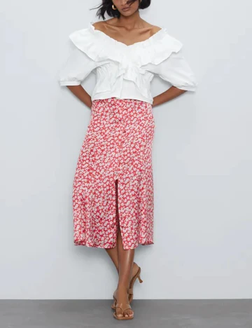 Camasa Zara, alb, L