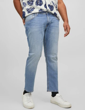 Blugi Jack&Jones Plus Size Men, albastru