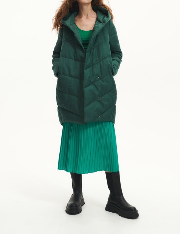 
						Geaca Reserved, verde, 36