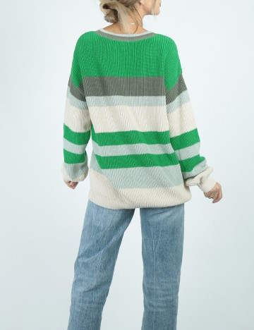 Pulover Oversize s.Oliver, verde, 38