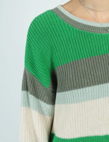 Pulover Oversize s.Oliver, verde, 38