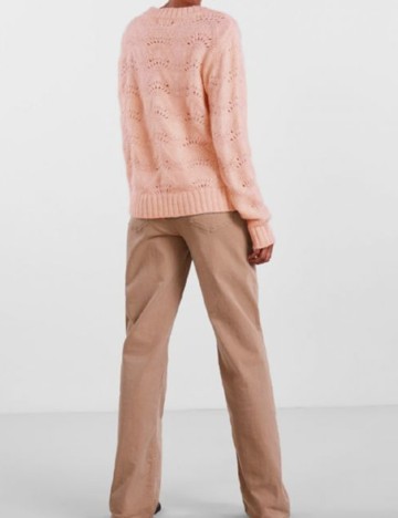 Pulover Pieces, piersica, M