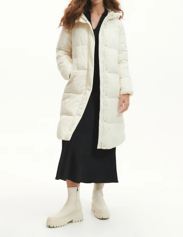 Geaca Reserved, ecru