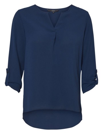 Camasa Vero Moda, bleumarin, M