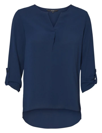 Camasa Vero Moda, bleumarin, M